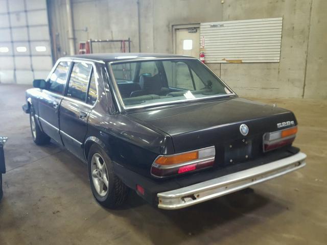 WBADK8306D7968345 - 1983 BMW 528 E AUTO BLACK photo 3