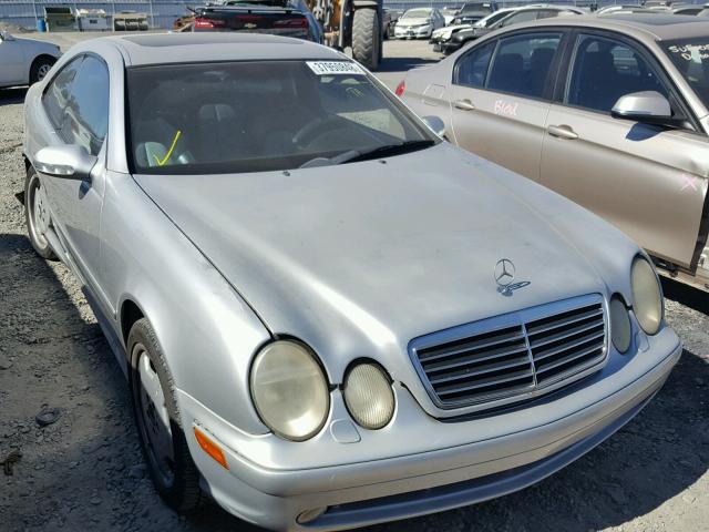 WDBLJ74G91F182675 - 2001 MERCEDES-BENZ CLK 55 AMG SILVER photo 1