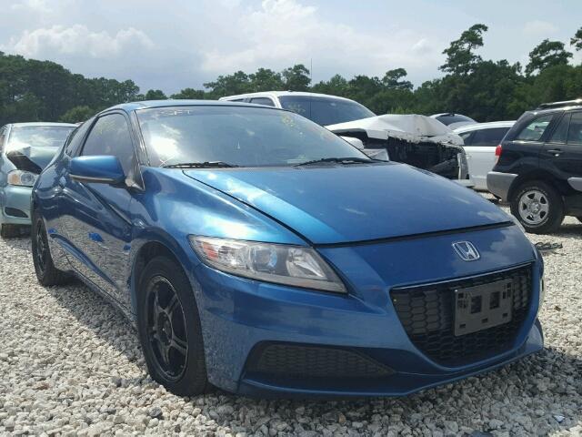 JHMZF1D42DS000146 - 2013 HONDA CR-Z BLUE photo 1