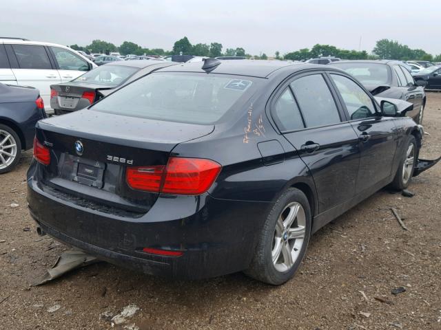 WBA3D5C5XEKX95525 - 2014 BMW 328 D BLACK photo 4