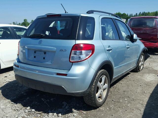 JS2YA413596201201 - 2009 SUZUKI SX4 TECHNO BLUE photo 4