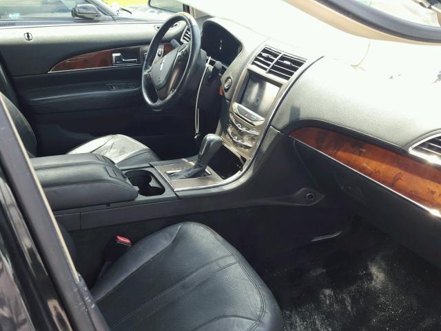 2LMDJ6JK3BBJ18854 - 2011 LINCOLN MKX BLACK photo 5