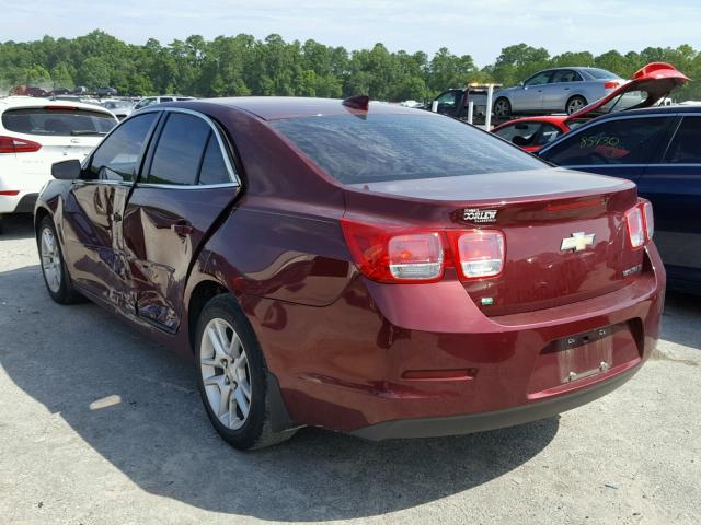 1G11C5SL3FF139859 - 2015 CHEVROLET MALIBU 1LT მუქწითელი ფოტო 3