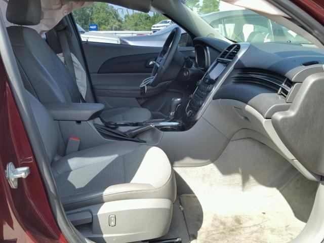 1G11C5SL3FF139859 - 2015 CHEVROLET MALIBU 1LT მუქწითელი ფოტო 5