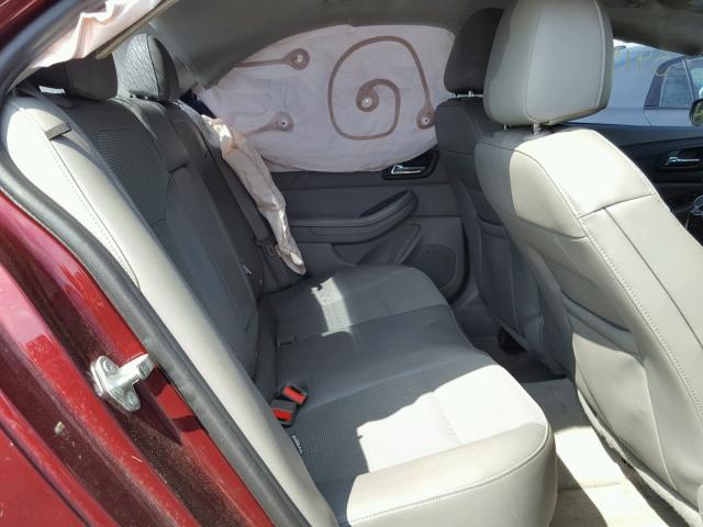 1G11C5SL3FF139859 - 2015 CHEVROLET MALIBU 1LT მუქწითელი ფოტო 6
