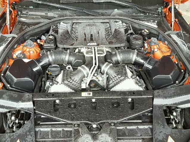 WBSLX9C52FD160802 - 2015 BMW M6 ORANGE photo 7