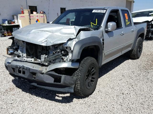 1GCJTCDE2A8136698 - 2010 CHEVROLET COLORADO L GRAY photo 2