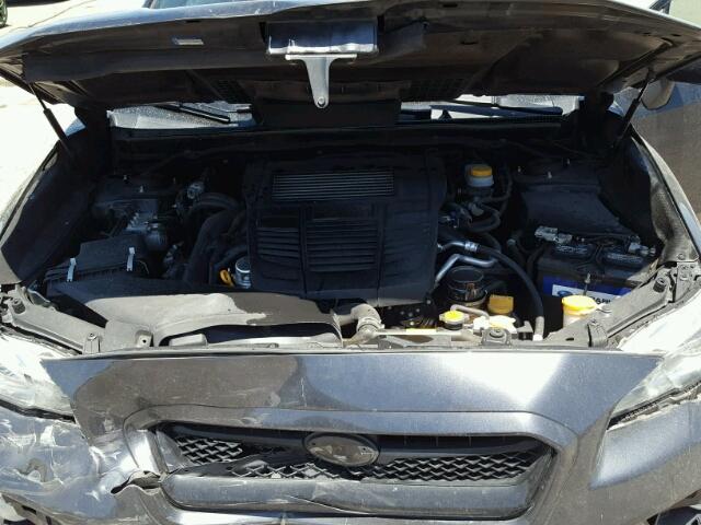 JF1VA1A69F9824942 - 2015 SUBARU WRX GRAY photo 7