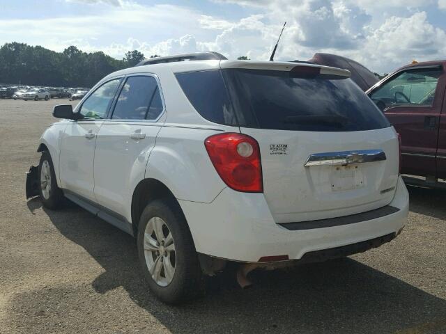 2GNALDEC8B1156419 - 2011 CHEVROLET EQUINOX LT WHITE photo 3