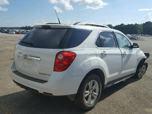 2GNALDEC8B1156419 - 2011 CHEVROLET EQUINOX LT WHITE photo 4