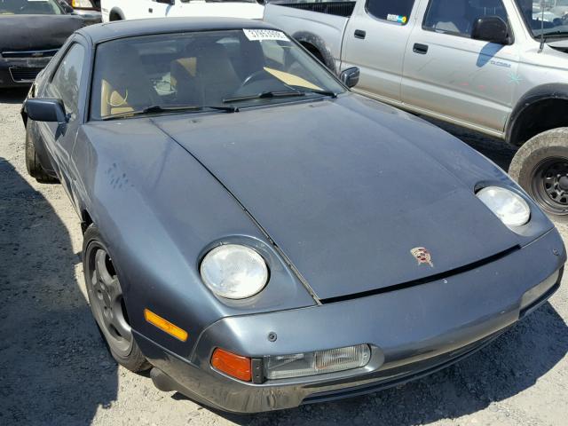 WP0JB0925HS861628 - 1987 PORSCHE 928 S BLUE photo 1