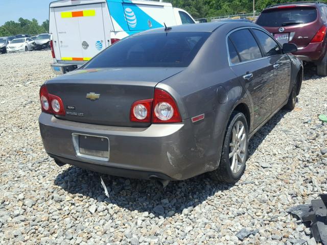 1G1ZE5E76AF153288 - 2010 CHEVROLET MALIBU LTZ 棕色 照片 4