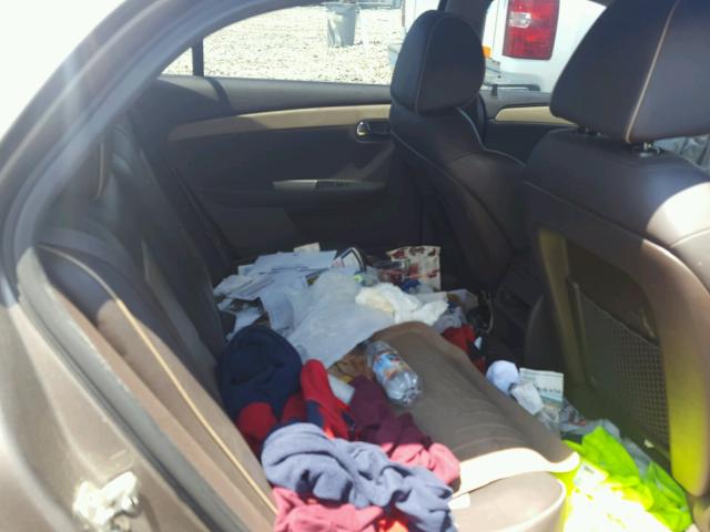 1G1ZE5E76AF153288 - 2010 CHEVROLET MALIBU LTZ 棕色 照片 6