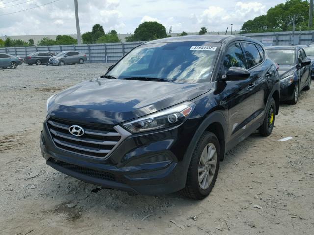 KM8J23A42GU125470 - 2016 HYUNDAI TUCSON SE BLACK photo 2