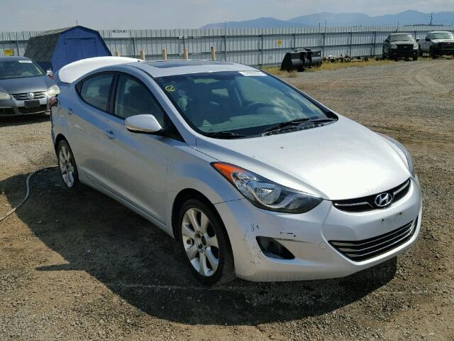 5NPDH4AE5BH004241 - 2011 HYUNDAI ELANTRA GL SILVER photo 1