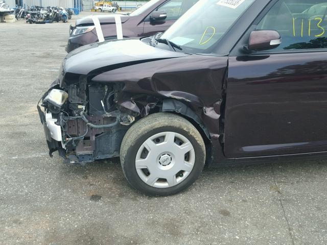 JTLZE4FE8CJ004691 - 2012 TOYOTA SCION XB Burdeos foto 9