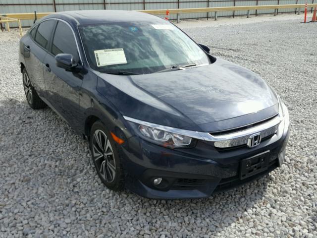 19XFC1F76GE018872 - 2016 HONDA CIVIC EXL BLUE photo 1