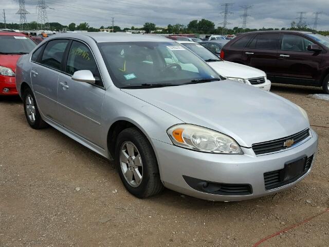 2G1WB5EK3A1253646 - 2010 CHEVROLET IMPALA SILVER photo 1