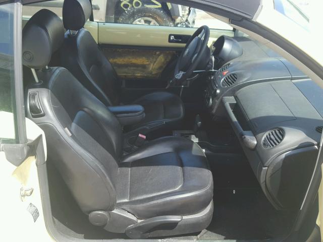 3VWRG31Y86M332960 - 2006 VOLKSWAGEN NEW BEETLE Sarı foto 5