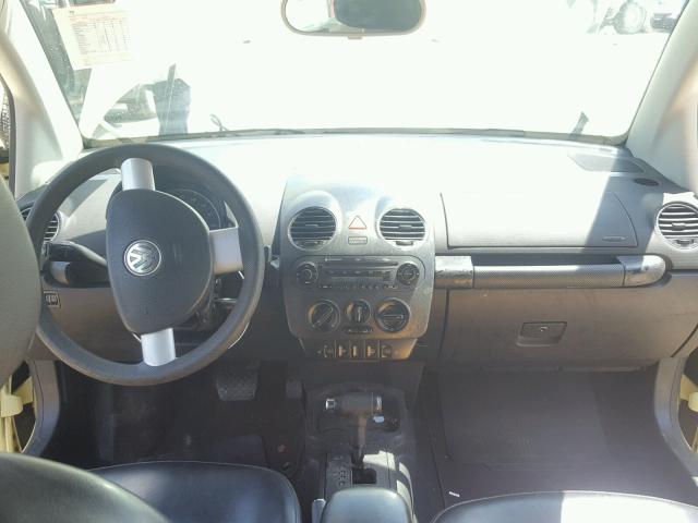 3VWRG31Y86M332960 - 2006 VOLKSWAGEN NEW BEETLE Sarı foto 9