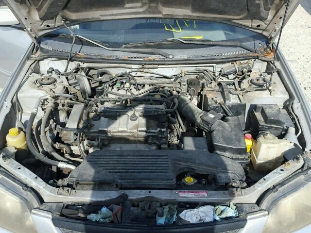 JM1BJ225330142633 - 2003 MAZDA PROTEGE DX SILVER photo 7