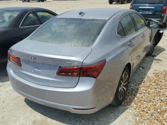 19UUB1F31FA025268 - 2015 ACURA TLX BLUE photo 4