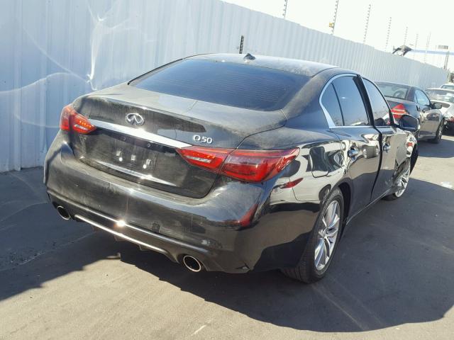 JN1CV7AP7JM241201 - 2018 INFINITI Q50 PURE BLACK photo 4