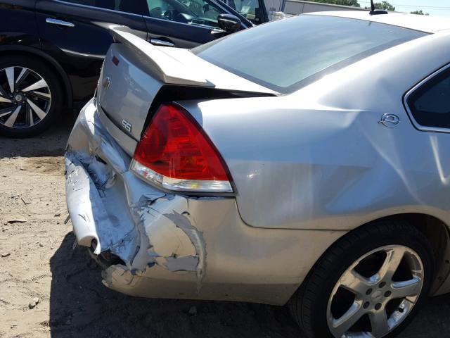 2G1WD58CX69132667 - 2006 CHEVROLET IMPALA SUP 银色 照片 9