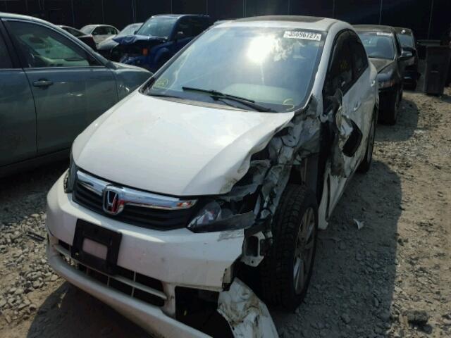 19XFB2F82CE381360 - 2012 HONDA CIVIC EX 白色 照片 2