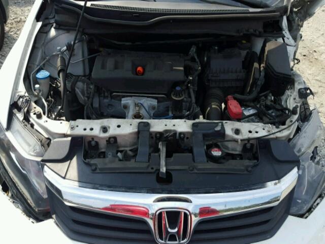 19XFB2F82CE381360 - 2012 HONDA CIVIC EX 白色 照片 7