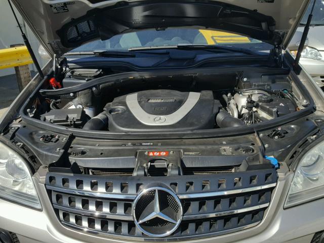 4JGBB86E67A172411 - 2007 MERCEDES-BENZ ML 350 GOLD photo 7