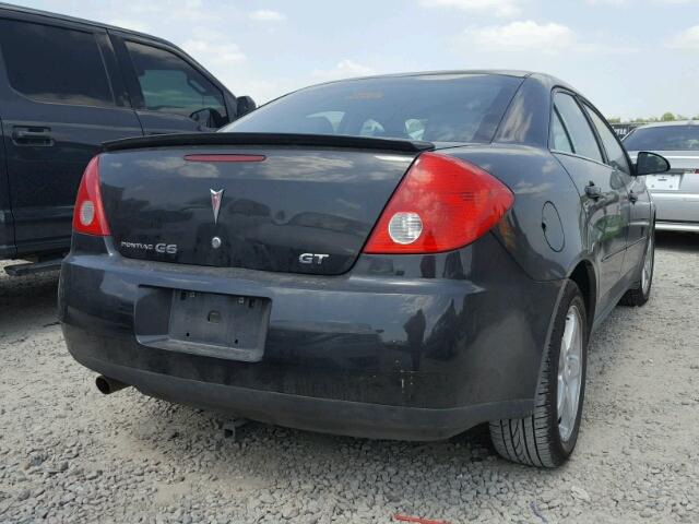 1G2ZH57N194143502 - 2009 PONTIAC G6 GT BLACK photo 4