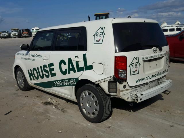 JTLZE4FE2DJ033394 - 2013 TOYOTA SCION XB Weiß Foto 3