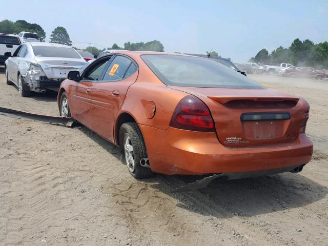 2G2WS522X41155167 - 2004 PONTIAC GRAND PRIX ORANGE photo 3