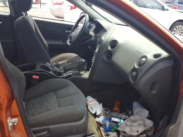 2G2WS522X41155167 - 2004 PONTIAC GRAND PRIX ORANGE photo 5