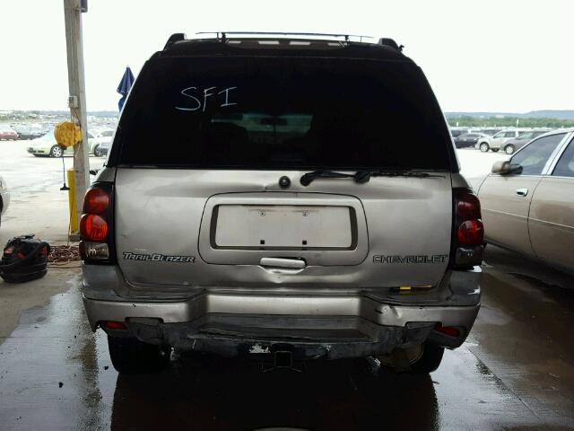 1GNES16S836235608 - 2003 CHEVROLET TRAILBLAZE TAN photo 9