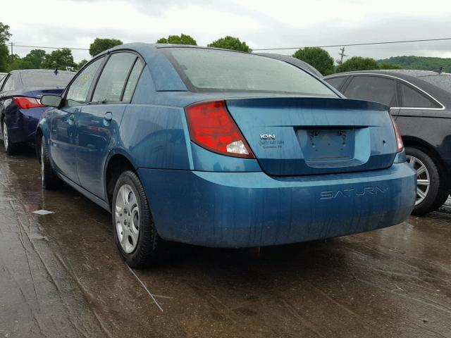 1G8AJ54F25Z146894 - 2005 SATURN ION LEVEL BLUE photo 3