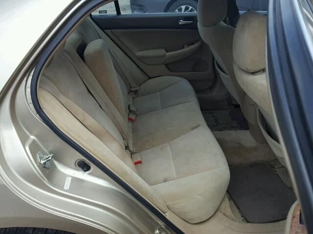 1HGCM56775A021675 - 2005 HONDA ACCORD GOLD photo 6