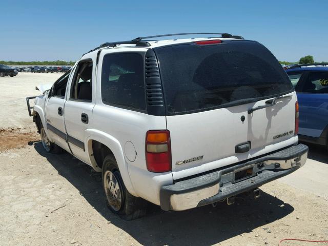 1GNEC13Z63R268927 - 2003 CHEVROLET TAHOE C150 WHITE photo 3