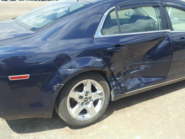 1G1ZC5EB7A4120967 - 2010 CHEVROLET MALIBU 1LT 蓝色 照片 9