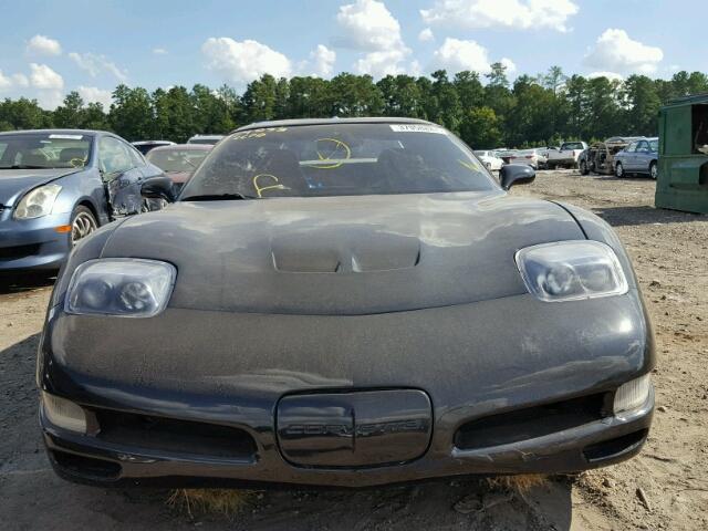 1G1YY22G0X5126981 - 1999 CHEVROLET CORVETTE BLACK photo 9