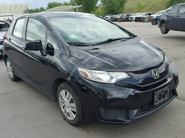 3HGGK5H56FM743419 - 2015 HONDA FIT LX BLACK photo 1