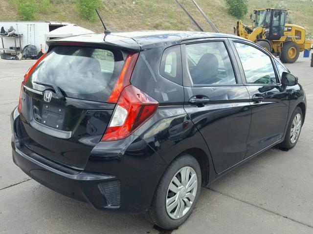 3HGGK5H56FM743419 - 2015 HONDA FIT LX BLACK photo 4