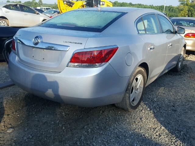 1G4GB5EG2AF169619 - 2010 BUICK LACROSSE C SILVER photo 4