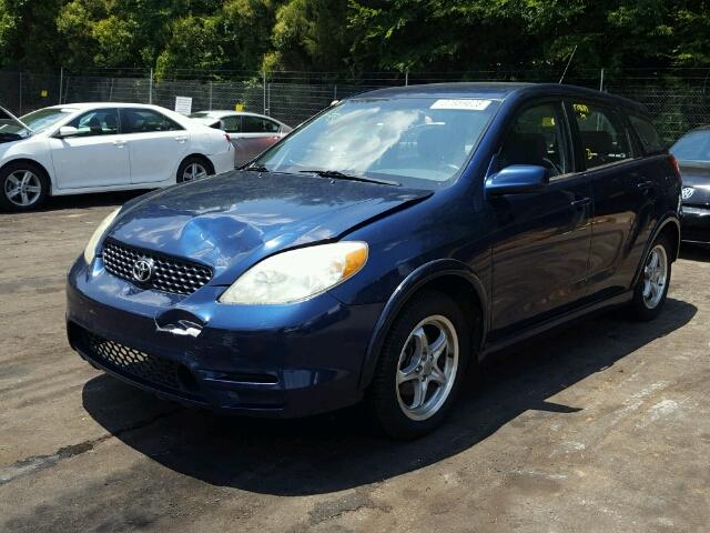 2T1KR32E83C130658 - 2003 TOYOTA COROLLA MA BLUE photo 2