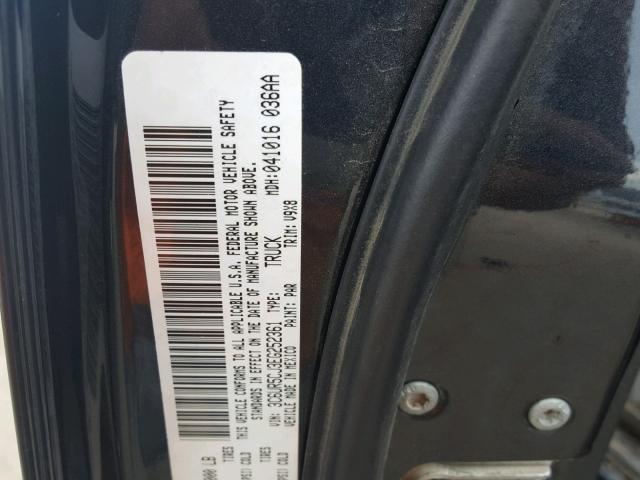 3C6UR5CJ3EG252361 - 2014 RAM 2500 ST BLACK photo 10