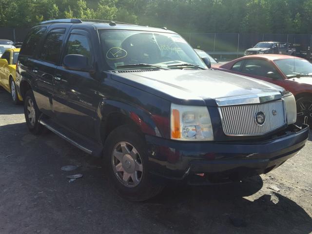 1GYEK63N24R296192 - 2004 CADILLAC ESCALADE L BLUE photo 1