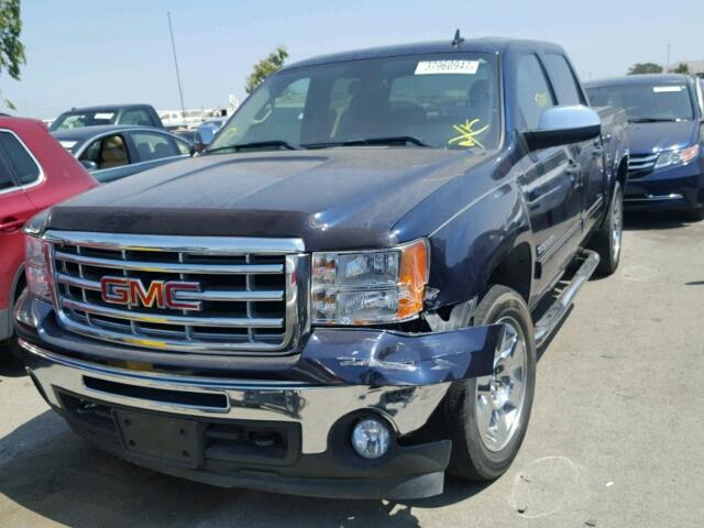 3GTP2VE31BG202675 - 2011 GMC SIERRA K15 BLUE photo 2