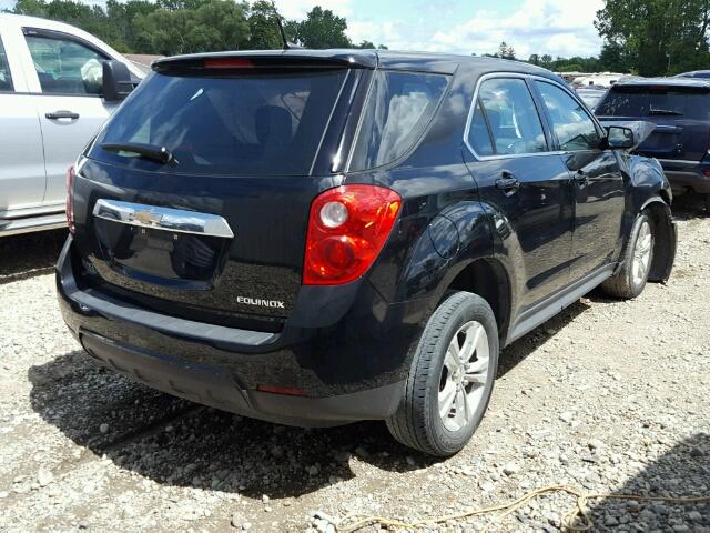 2GNALBEK8C1339140 - 2012 CHEVROLET EQUINOX LS BLACK photo 4