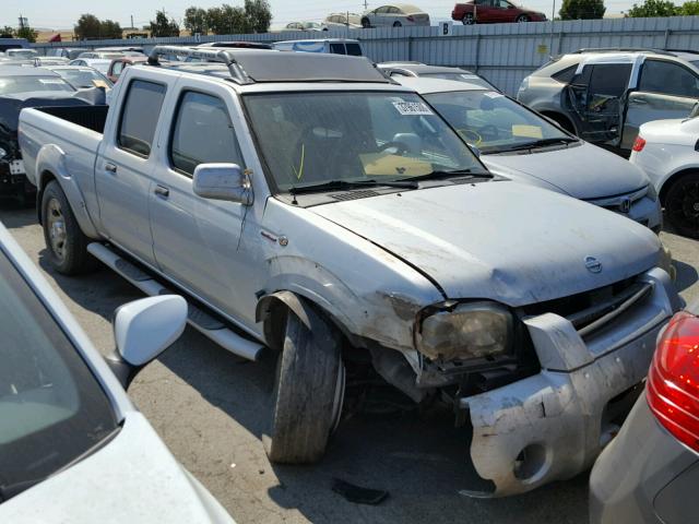 1N6MD29XX2C354379 - 2002 NISSAN FRONTIER C SILVER photo 1